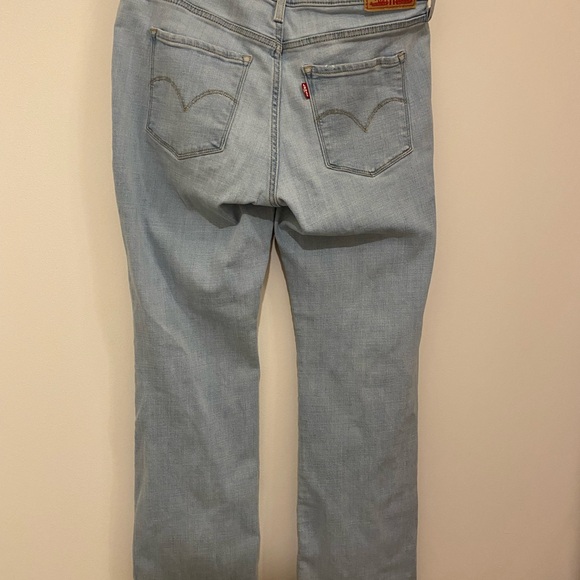 Levi's Light Blue 315 Shaping Bootcut Jeans - Picture 4 of 8